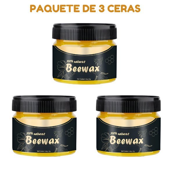 Cera de abejas para madera