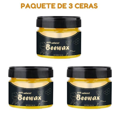 Cera de abejas para madera