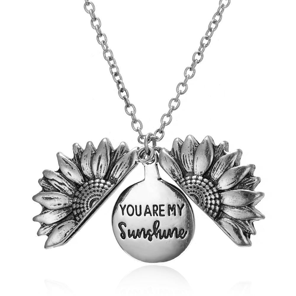 Colgante de girasol con mensaje - Hipnotelia