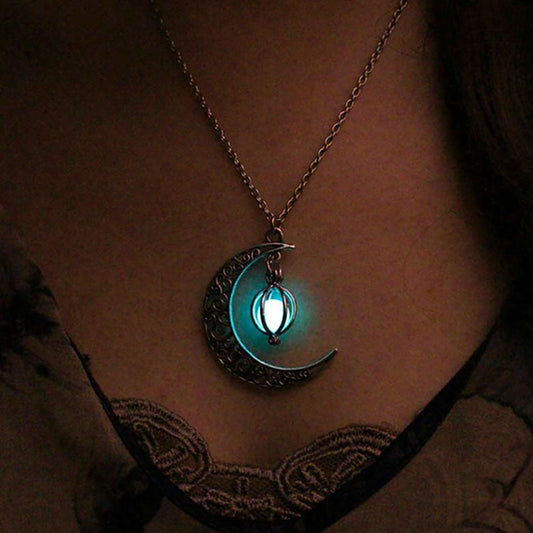 Colgante de luna con luz - Hipnotelia