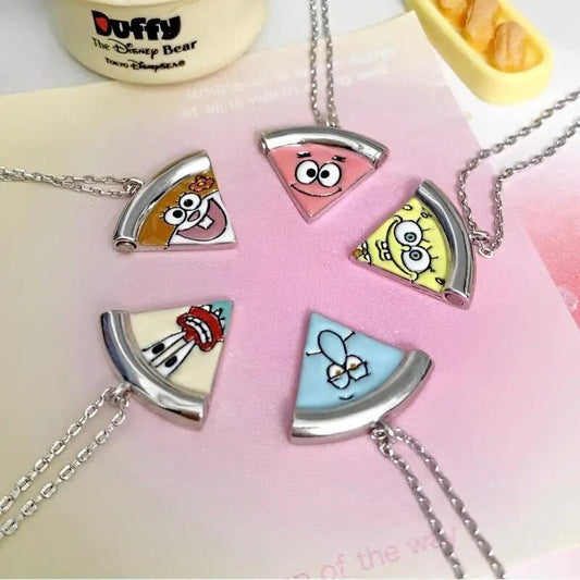 Collar de Bob Esponja con colgante magnético - Hipnotelia