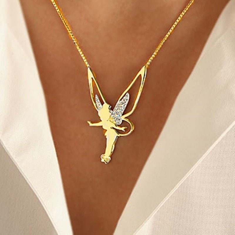 Collar de hada dorado y plateado - Hipnotelia