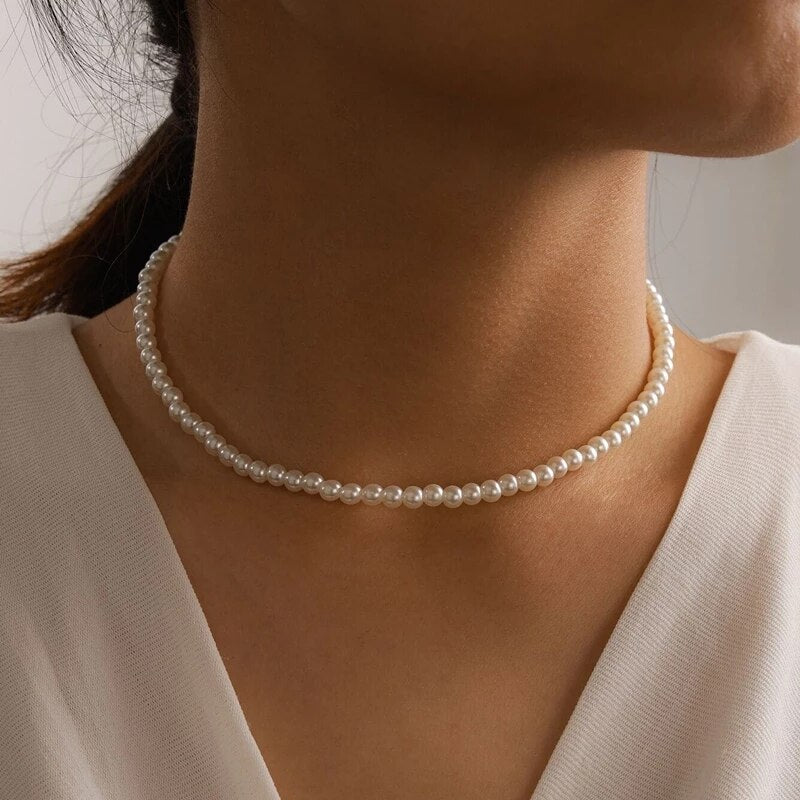 Collar elegante de perlas - Hipnotelia