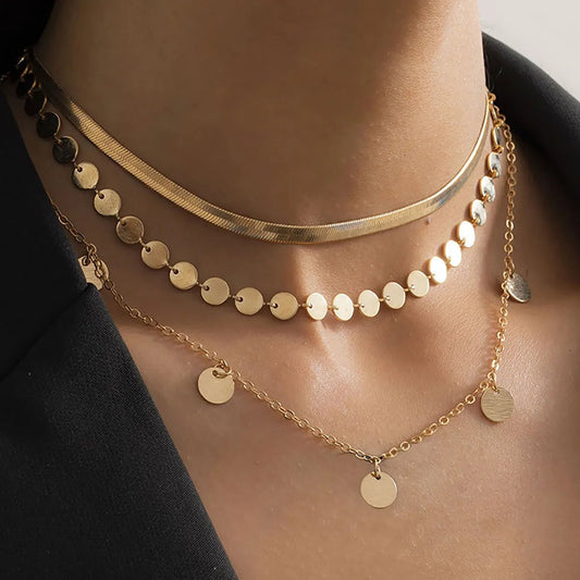 Collares redondos dorados - Hipnotelia