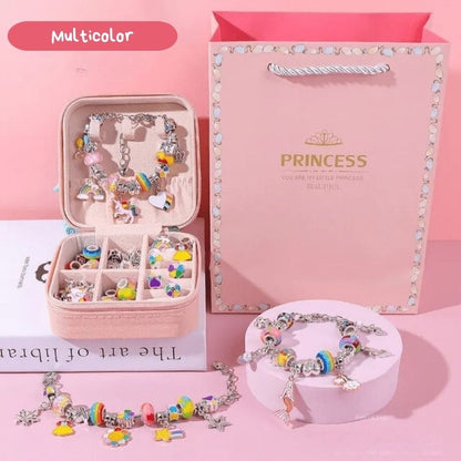Juego de pulseras y dijes para niños de 64 piezas - Hipnotelia