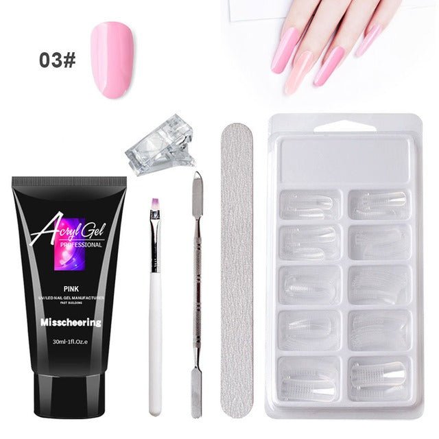 Kit de extensión de uñas