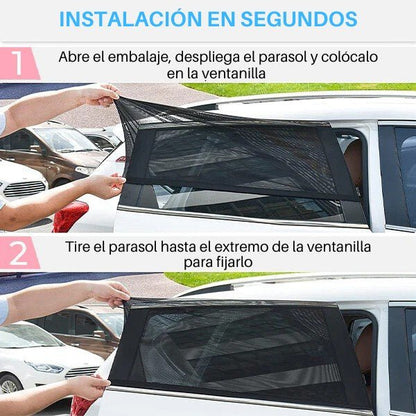 Parasoles de carro - Protección UV del 99%
