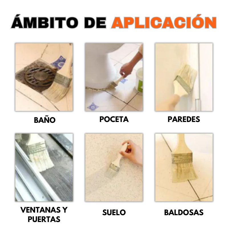 Pegamento transparente impermeable - Hipnotelia