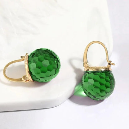 Pendientes con bolas de cristal - Hipnotelia