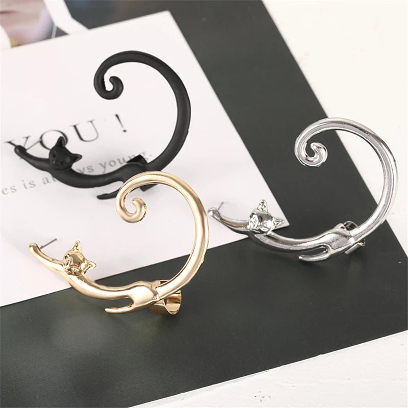 Pendientes de lujo de gatos - Hipnotelia