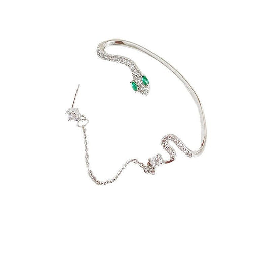 Pendientes de serpiente con clip - Hipnotelia
