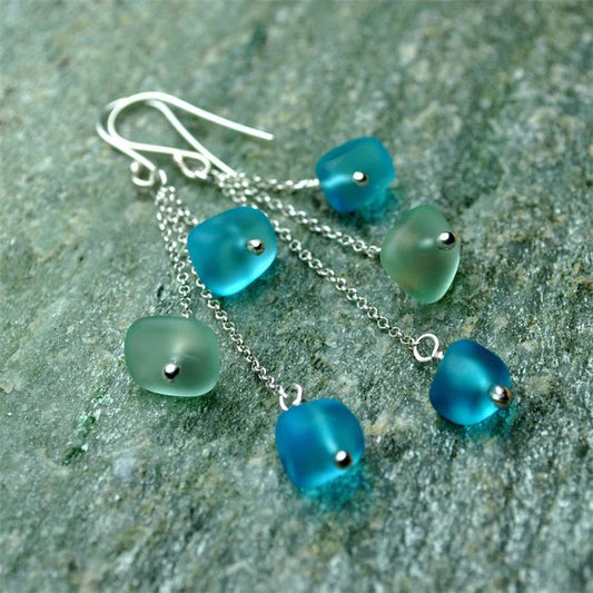 Pendientes plateados vintage - Hipnotelia
