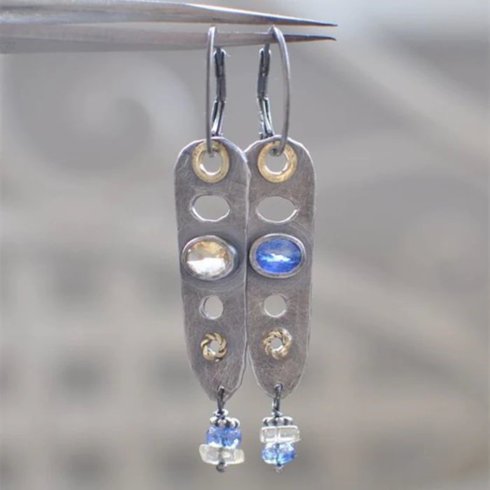 Pendientes vintage de cristal - Hipnotelia