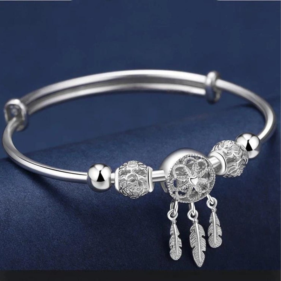 Pulsera ajustable con colgante de atrapasueño - Hipnotelia