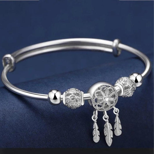 Pulsera ajustable con colgante de atrapasueño - Hipnotelia