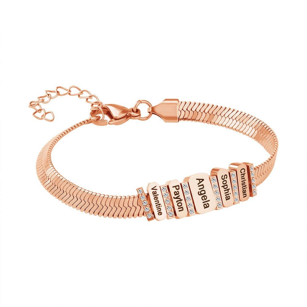Pulsera con cuentas familiares personalizables - Hipnotelia