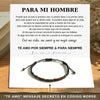 Pulsera de código Morse para hombres - Hipnotelia