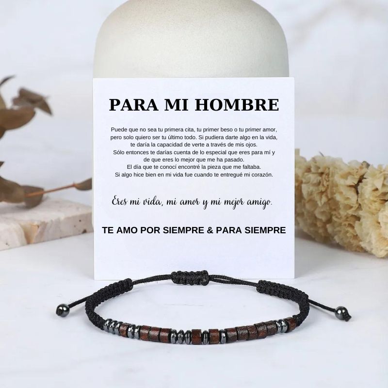 Pulsera de código Morse para hombres - Hipnotelia