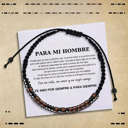 Pulsera de código Morse para hombres - Hipnotelia