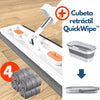 QuickWipe™ | Trapeador innovador con escobilla integrada - Hipnotelia