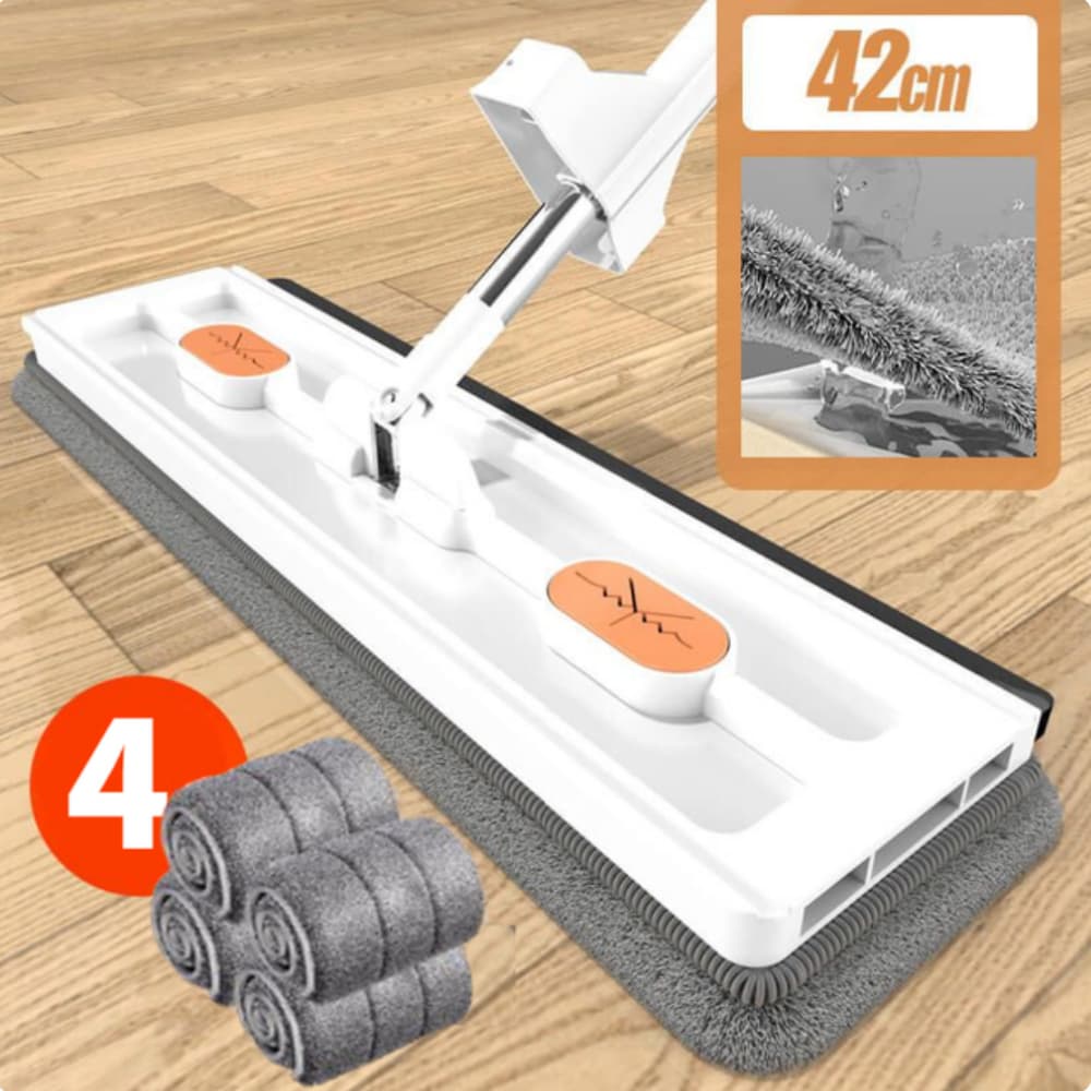 QuickWipe™ | Trapeador innovador con escobilla integrada - Hipnotelia