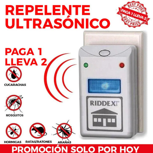 Repelente eléctrico para plagas (1 COMPRADO = 1 GRATIS) - Hipnotelia