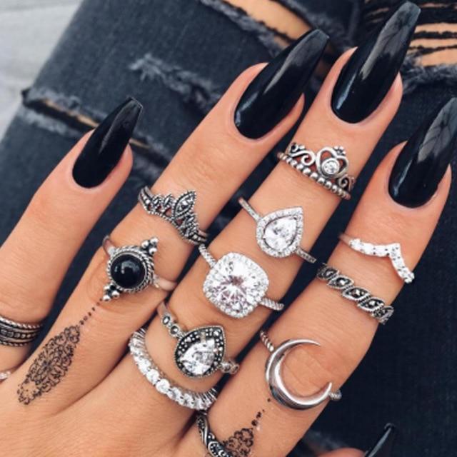 Set de 8 a 12 anillos - Hipnotelia