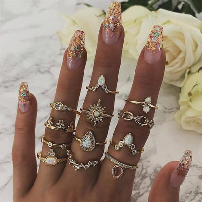 Set de 8 a 12 anillos - Hipnotelia