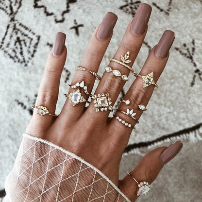 Set de 8 a 12 anillos - Hipnotelia