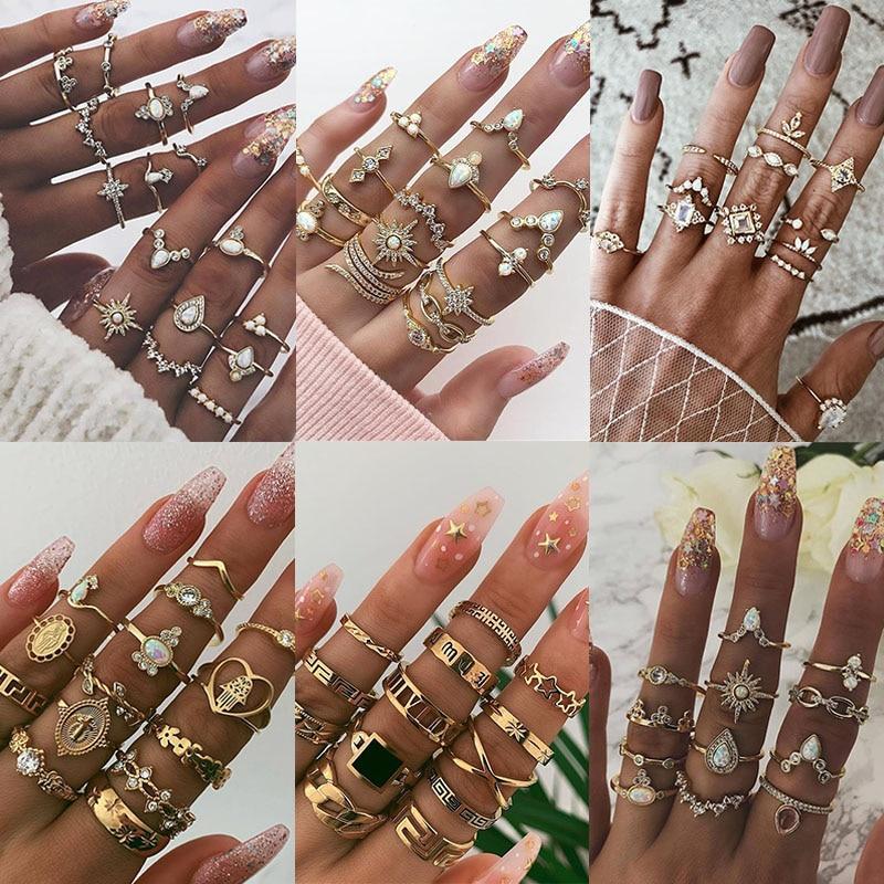 Set de 8 a 12 anillos - Hipnotelia