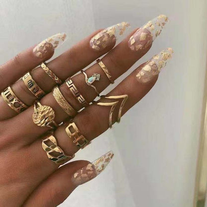 Set de 8 a 12 anillos - Hipnotelia
