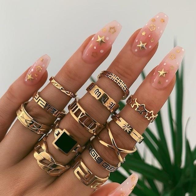 Set de 8 a 12 anillos - Hipnotelia