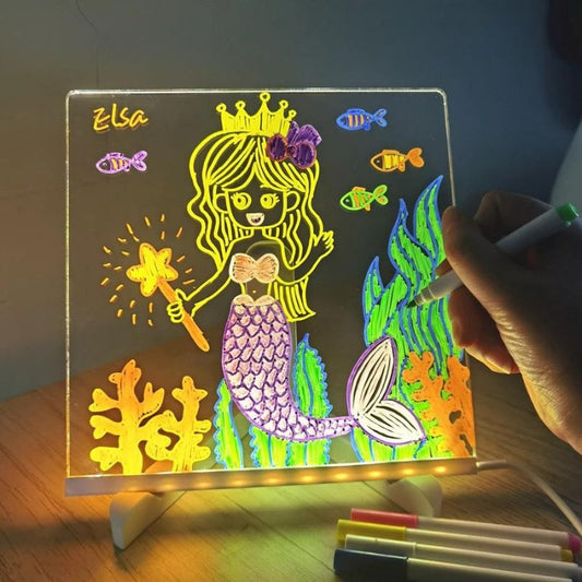 Tablero de notas LED con colores - Hipnotelia