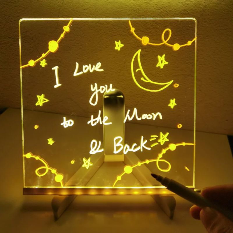 Tablero de notas LED con colores - Hipnotelia